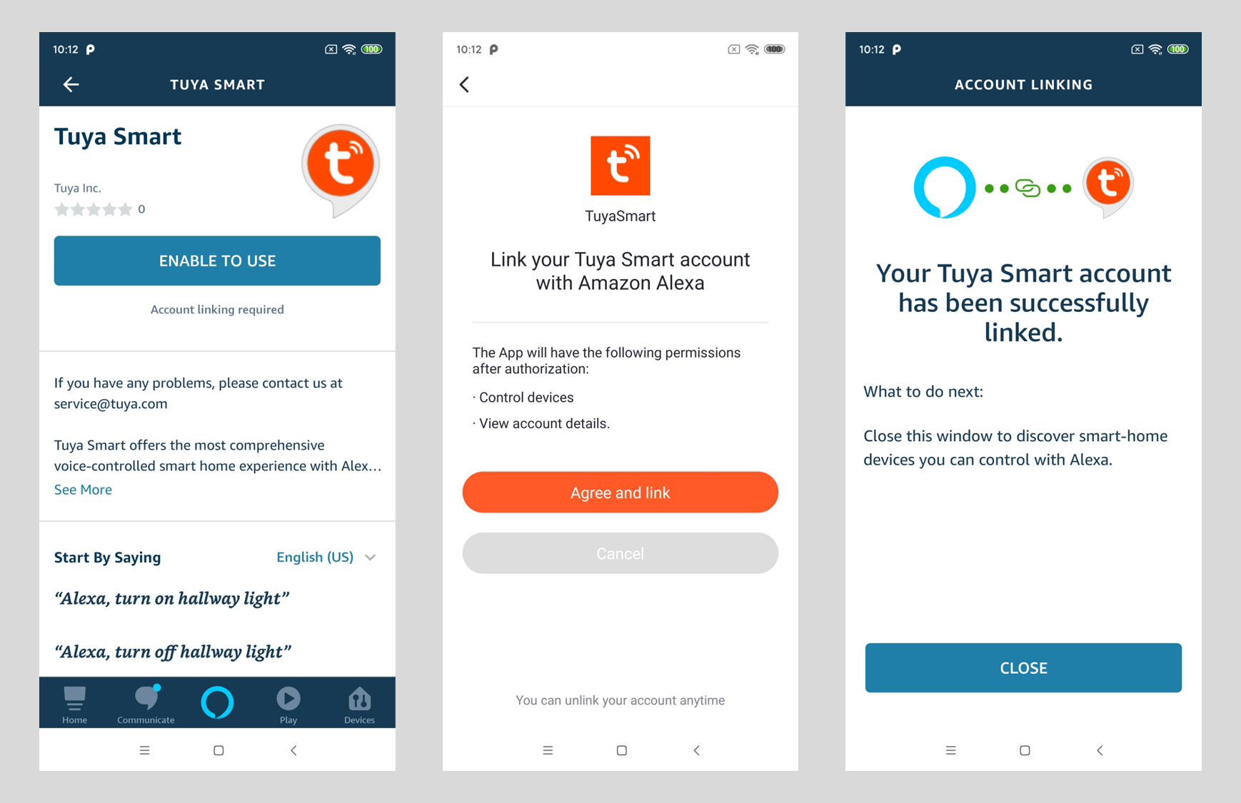 Tuya Announces Full Support of Amazon Alexa ApptoApp Linking on